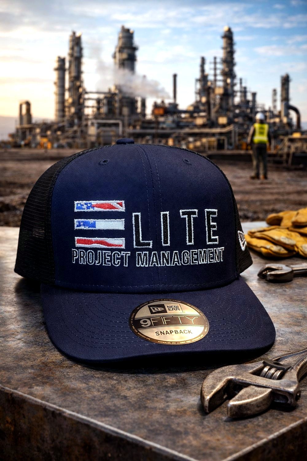 Embroidered cap for Elite Project Management